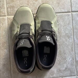 On Running Men's Shoes in Olive and Black
